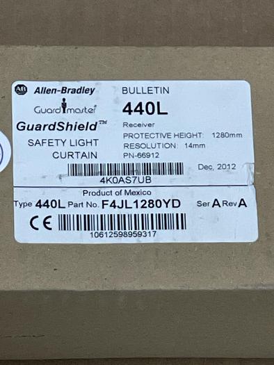 Allen-Bradley 440L-F4JL1280YD Ser A Rev A