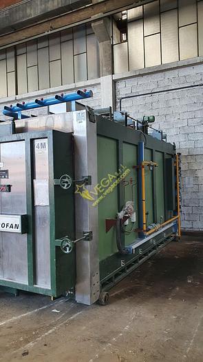 Used Mudffled Gas turbo Kiln Moretti mod. FDTM4