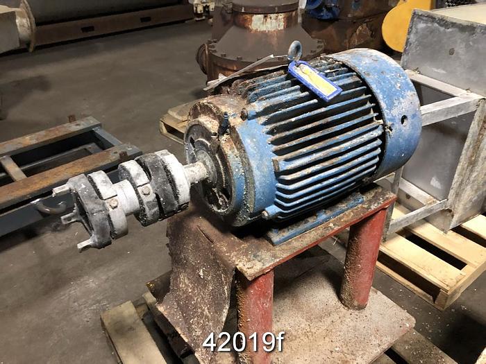 Used Vibrating Screen, Complete With Drive Motor #42019