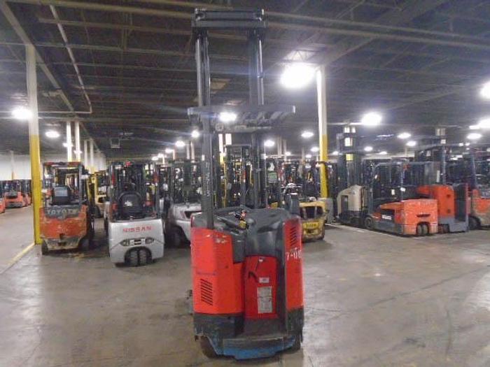 Used SOLD – Raymond 750R45TT Single Reach Truck | CSA Certified | 240” Mast | Brampton Deployment