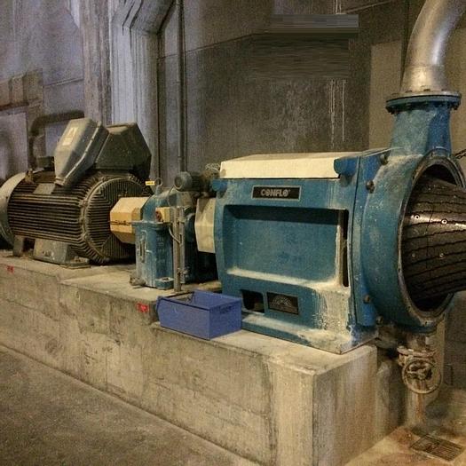 Used SUNDS MDL JC 03 CONICAL REFINER W/ MOTOR & GEARBOX