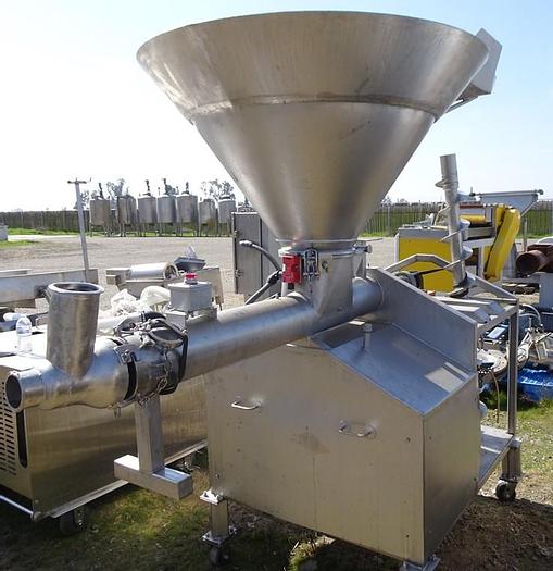 Used Stuffer, Meat, S/st, 6" X 46", #S742861