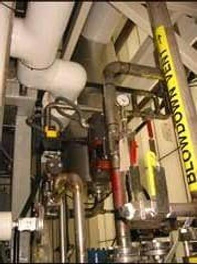 Used 35 CU. FT. 3V COGEIM STERIDRYES ROTARY VACUUM DRYER SYSTEM HASTELLOY C-22 JACKETED -87 PSI XP