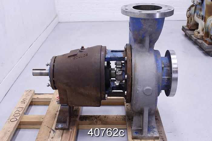 Used Goulds 3175 Pump, 8x8x12, Stainless Steel #40762