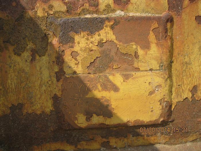 Used 32"/35" GP BUCKET, 4 TEETH, SIDE CUTTERS, 80mm PIN SIZE, 14" FACE SPREAD, 19"...