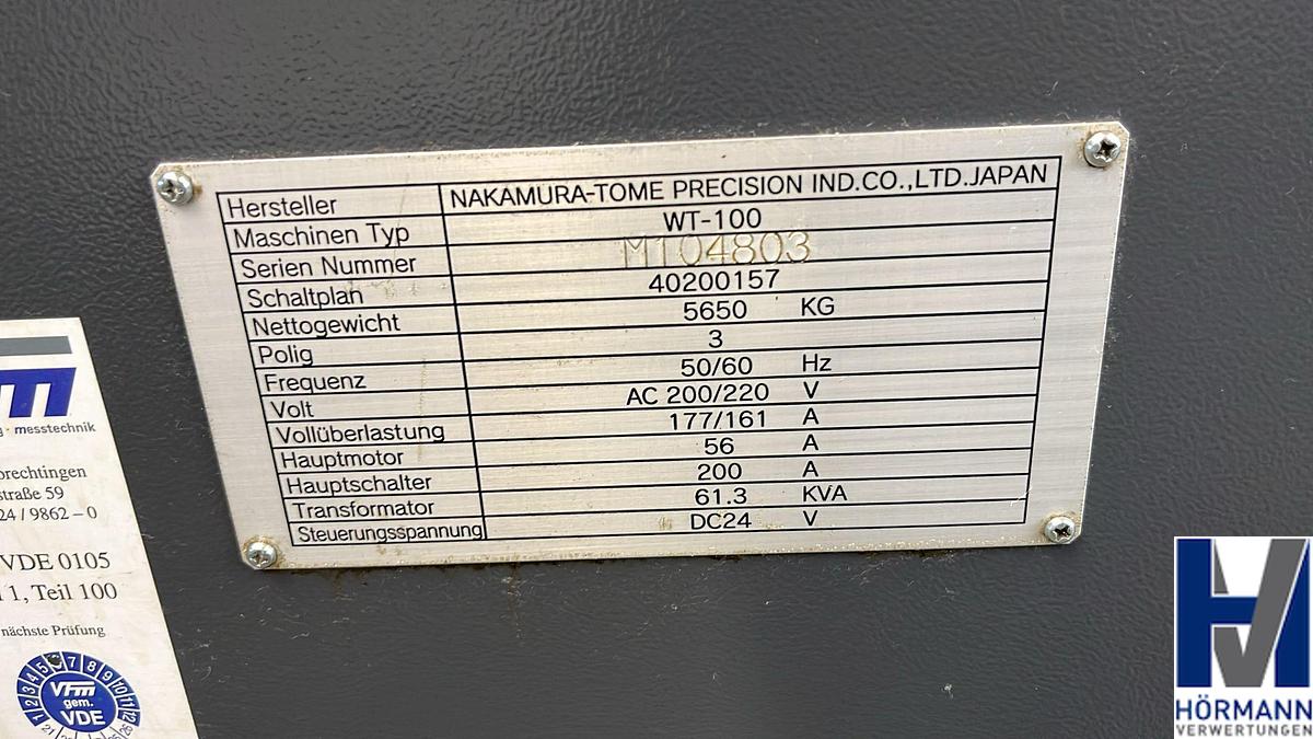 Gebraucht Nakamura Tome Presicion WT-100