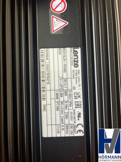 Used Lenze Servo Kegelradgetriebemotor