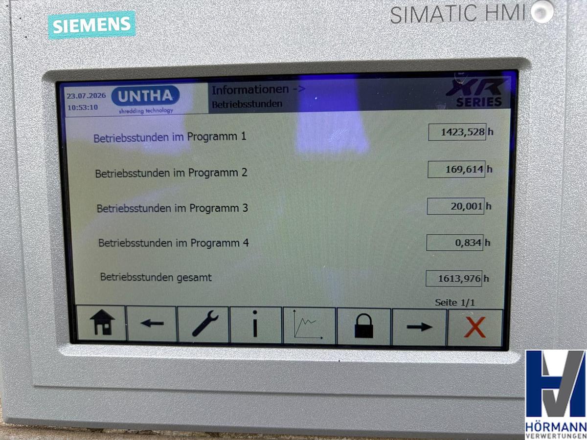 Gebraucht 2022 Untha XR 3000 mobil e