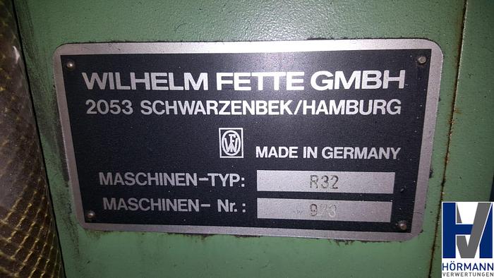 Gebraucht Fette Gewinderollmaschine R32