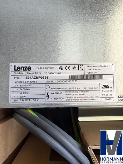 Used Lenze Netzfilter