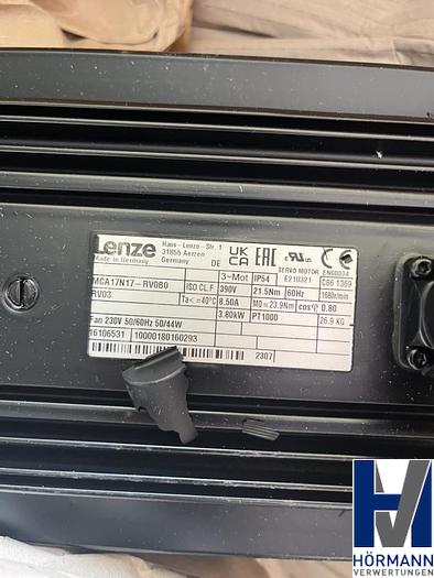 Gebraucht Lenze Servo Kegelradgetriebemotor