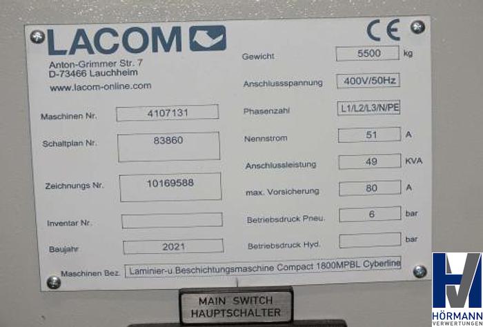 Gebraucht Kiener Compact 1800 MPBL