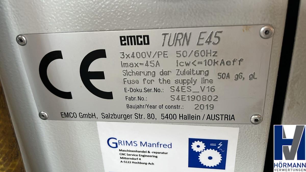 Gebraucht EMCO EMCORUTN E45
