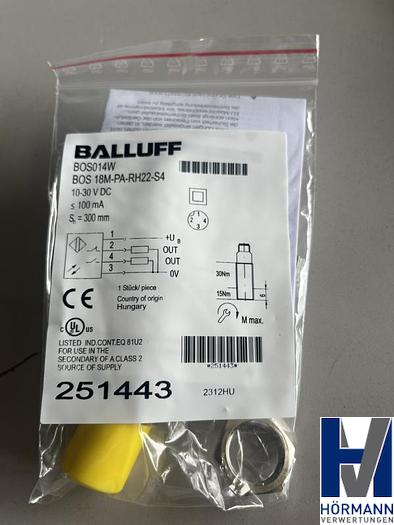Used Balluff Rotlicht Reflektionstaster