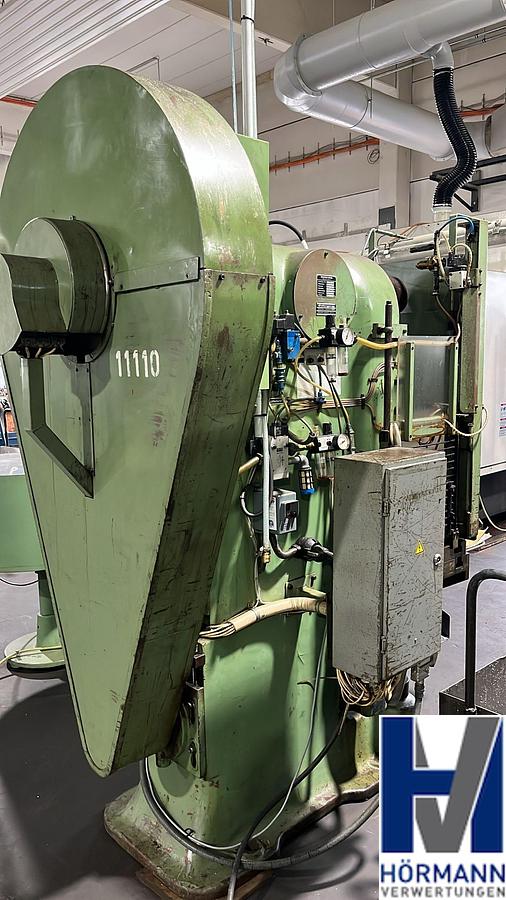 Gebraucht Exzenterpresse Hensel EBU SK50 / 500 kN mit Schutzschirm