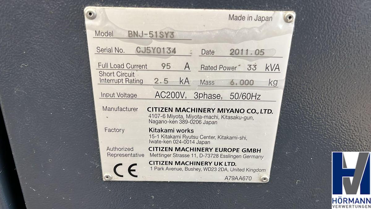 Gebraucht Miyano BNJ-51Y3