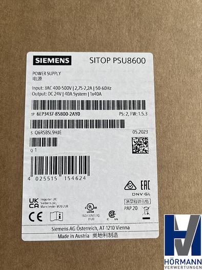 Gebraucht Siemens Power supply