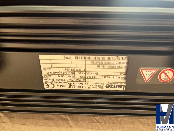 Gebraucht Lenze Servo Kegelradgetriebemotor