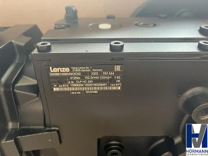 Gebraucht Lenze Servo Kegelradgetriebemotor