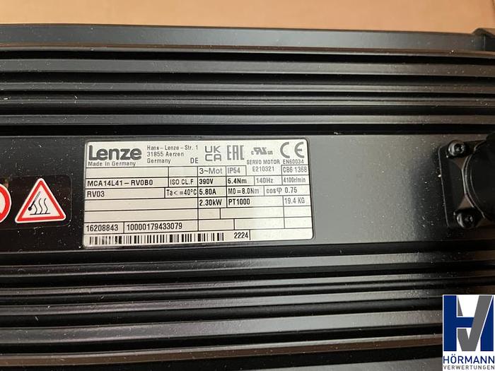 Used Lenze Servo Kegelradgetriebemotor