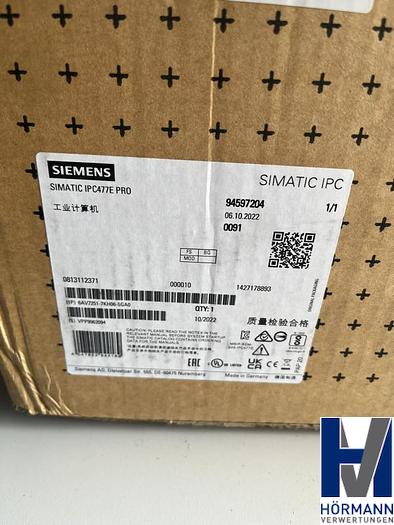 Gebraucht 2022 Siemens Simatic IPC477E Pro