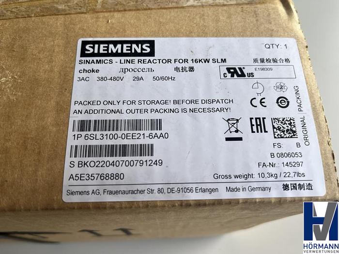 Gebraucht Siemens Line Reactor