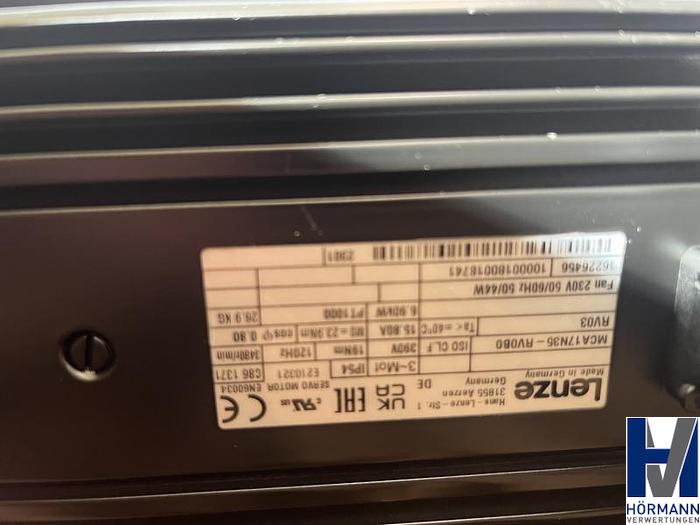 Gebraucht Lenze Servo Kegelradgetriebemotor
