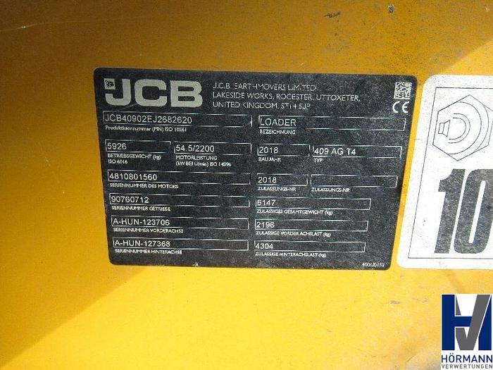 Gebraucht 2018 JCB JCB 409