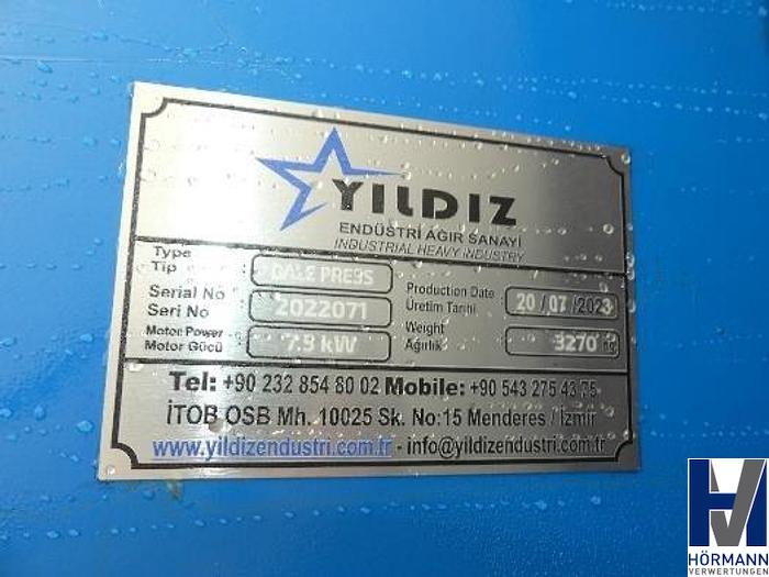 Gebraucht Yildiz Altreifenpresse