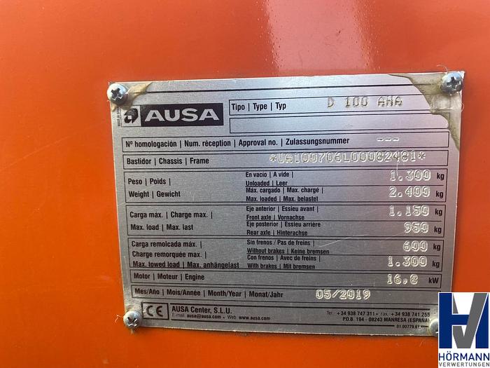 Gebraucht 2018 Ausa  Mini Dumper D100