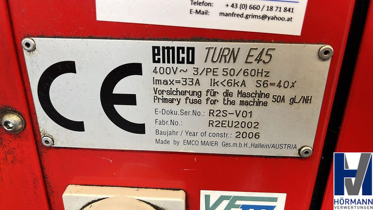 Gebraucht EMCO Turn E45