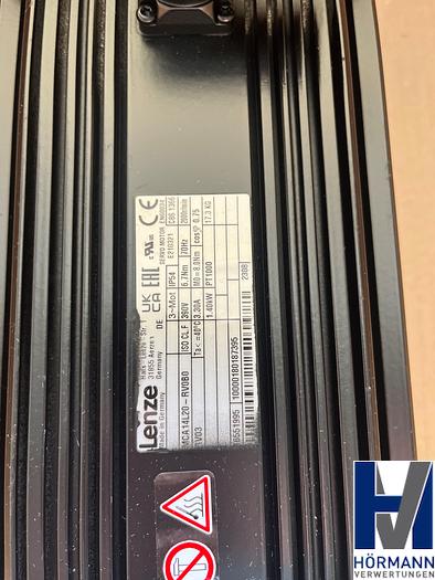 Used Lenze Kegelradgetriebe mit Motor