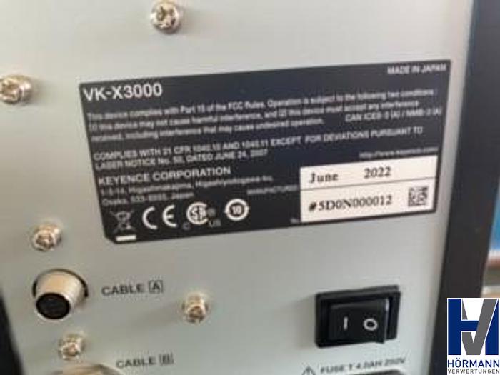 Gebraucht 2022 Keyence VK-X3050