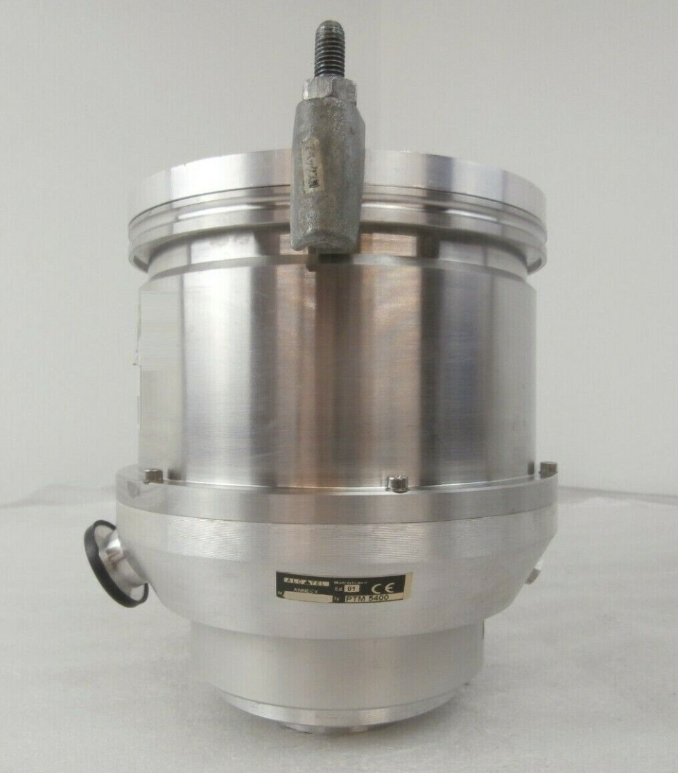 Used ALCATEL PTM 5400 Turbomolecular Vacuum Pump Varian P127293 Turbo Refurbished