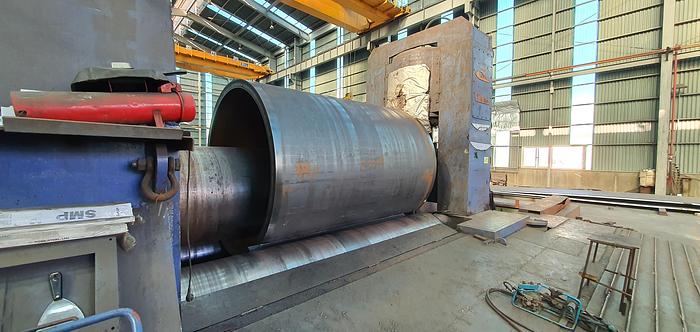 Used CIM 9.84" 3-Plate Bending Roll Model : CIMBR 250 x 4200L