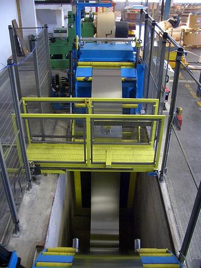 New F&P 1000x1.5mm Roll Feeder CTL Line (New) #3209