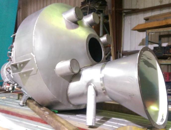 Used USED LARGE STAINLESS FLOUR HOPPER