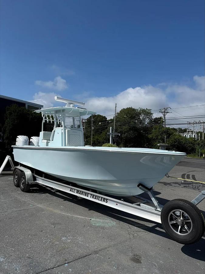 Used 2025 Orion 29 Twin Yamaha 300HP Ice Blue Center Console
