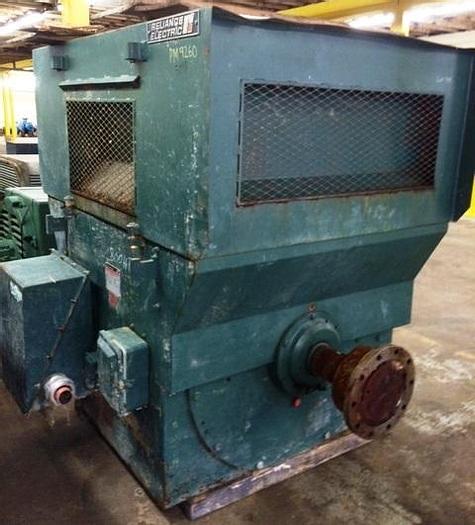 Used 800 HP RELIANCE 591 RPM 2300 VOLTS MOTOR