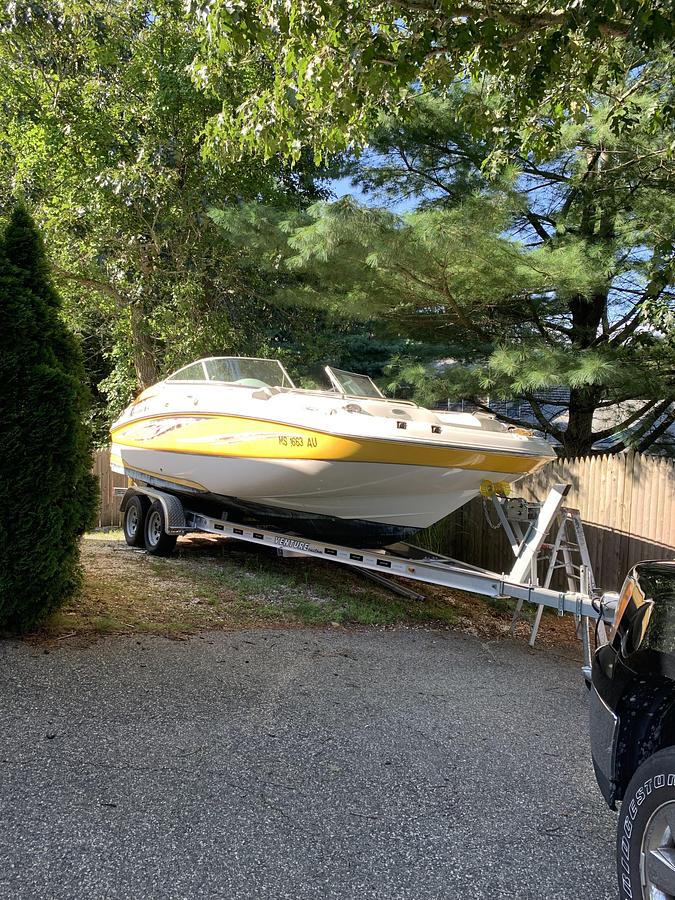 Used 2008 Godfrey 22 Hurricane deck boat