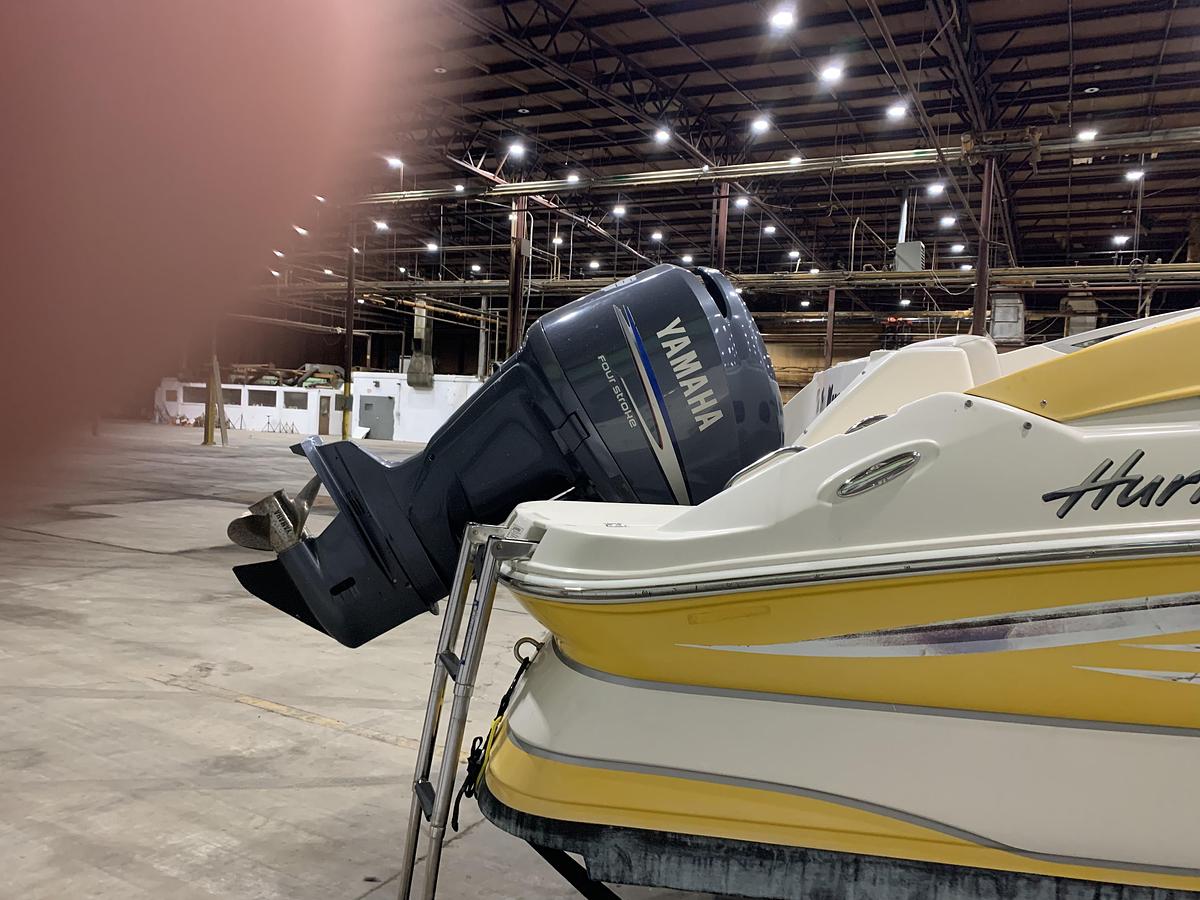 Used 2008 Godfrey 22 Hurricane deck boat