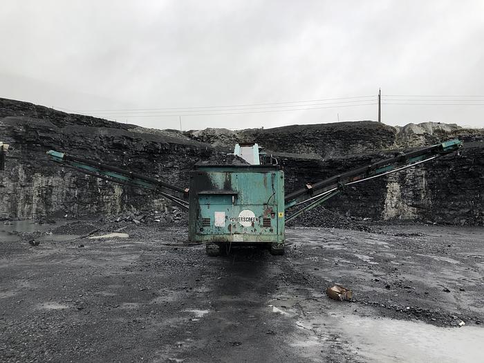 Used 2006 Powerscreen 2100 2 Deck