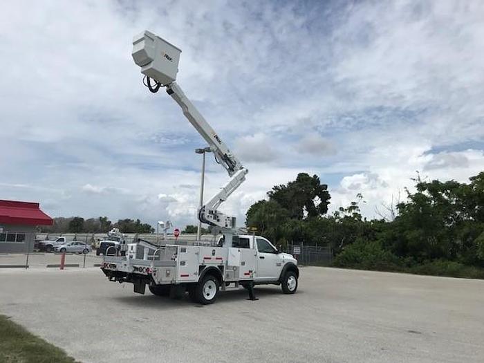 Used Altec AT40-M 45ft Articulating Telescopic Bucket Boom on 2014 Ram W5500 4x4 - C65240