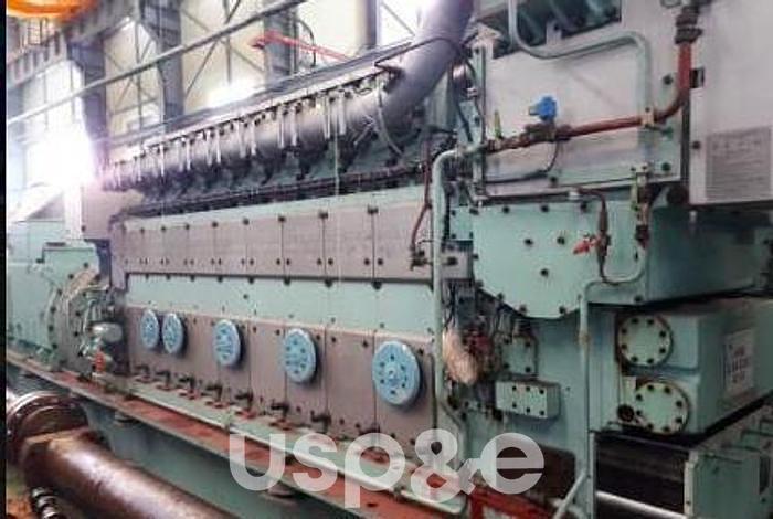 2 MW 2013 New MAN 9L21/31 HFO Generator