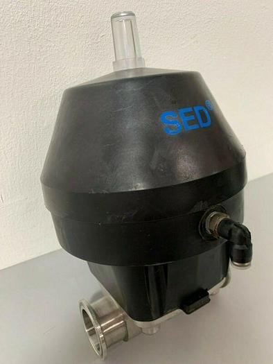 Used SED 751064-10 Diaphragm Actuator w/ 1.5" Stainless Steel Fitting