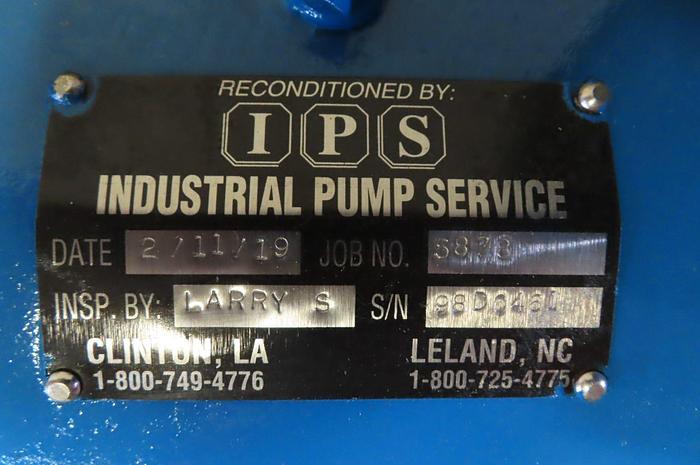 Used NASH  MODEL SC2/7 VACUUM PUMP REBUILT BY IPS 2019