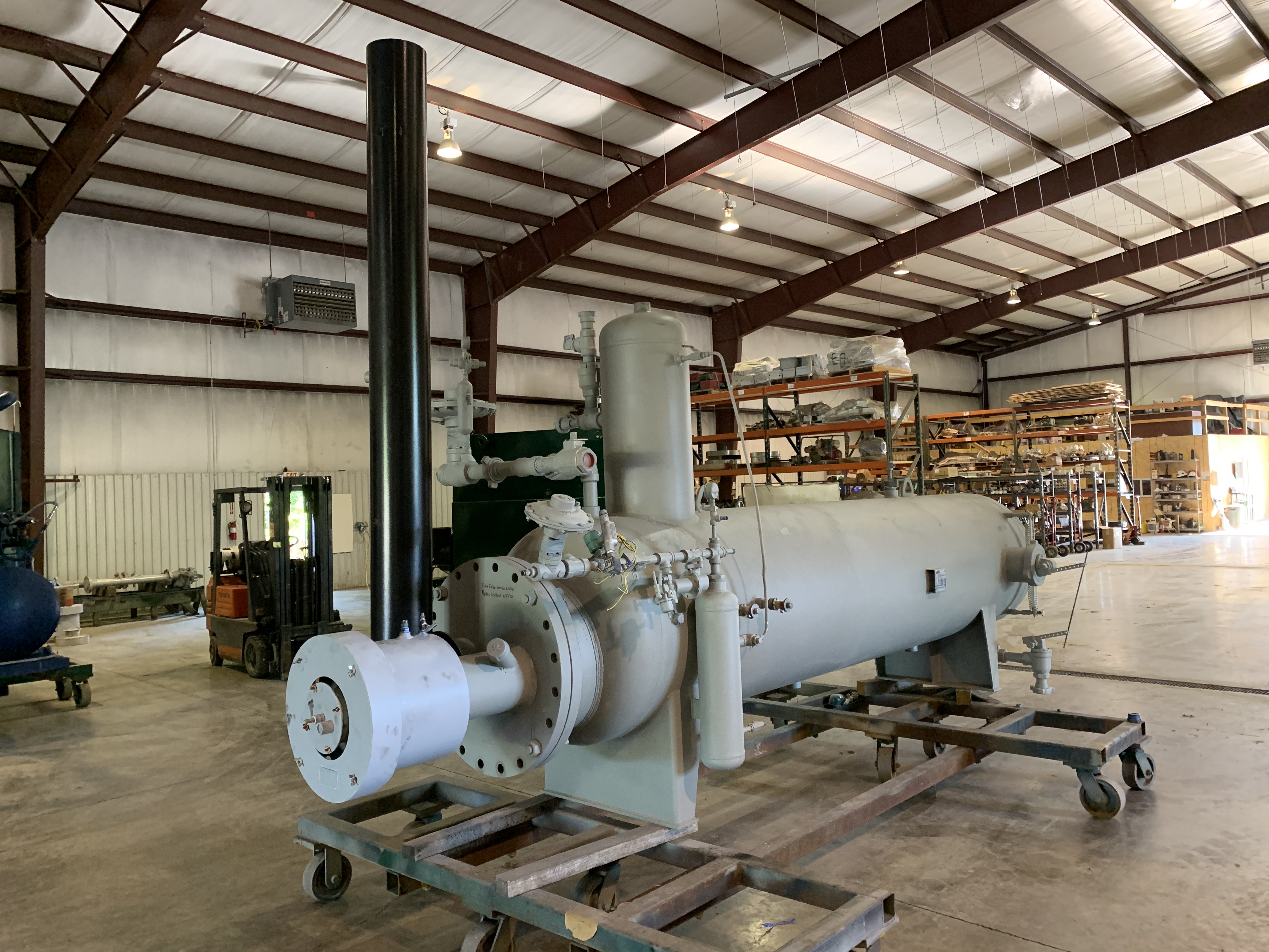 Used Heater Treater, Horizontal, 36"x10', 125#