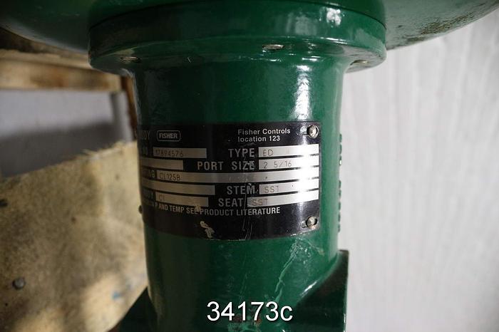 Used Fisher ED 2" Steam Valve #34173