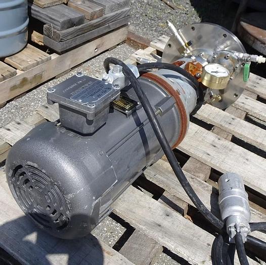 Used Mixer, High Shear, 5 HP, S/st, Batch, Tokushu Kika Kogyo #S742704