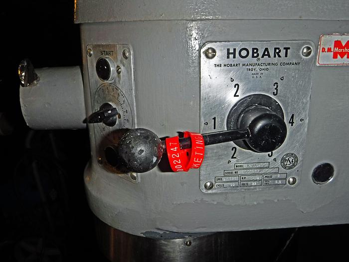 Used USED Hobart® 80-Quart Mixer, Model #L-800-G